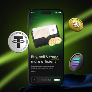 Testmodblock1 trading platform displayed on a mobile device