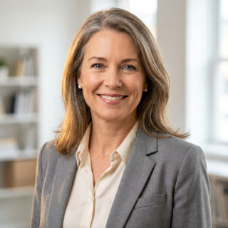Sarah Coleman, listed as Chief Financial Officer at Testmodblock1, in a profile image
